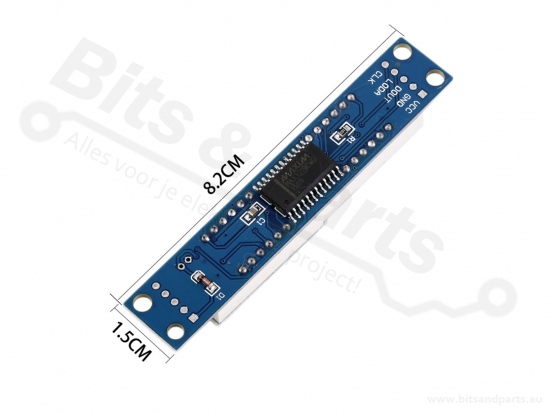 Digit display 8-digit 7-segments MAX7219 red (digital tube)